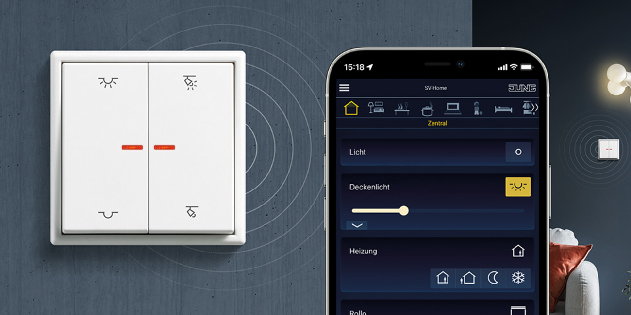 KNX RF Taster bei Elektro Lindner in Luckenwalde